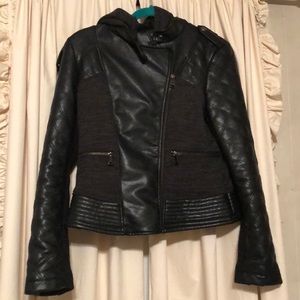 Bebe Faux Leather Jacket